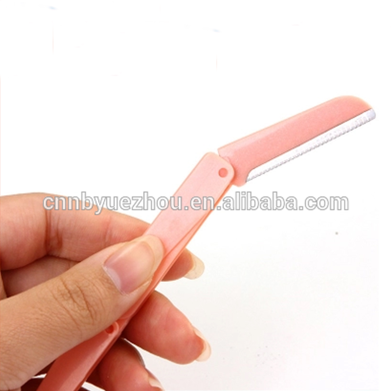 Hot Selling Cosmetic professional Folding TOP Eyebrow Knife